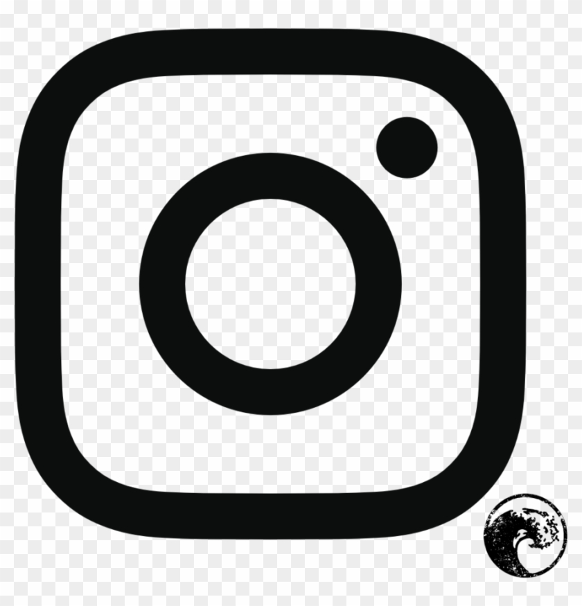 Logo Instagram Negro Png Png Download Transparent Background
