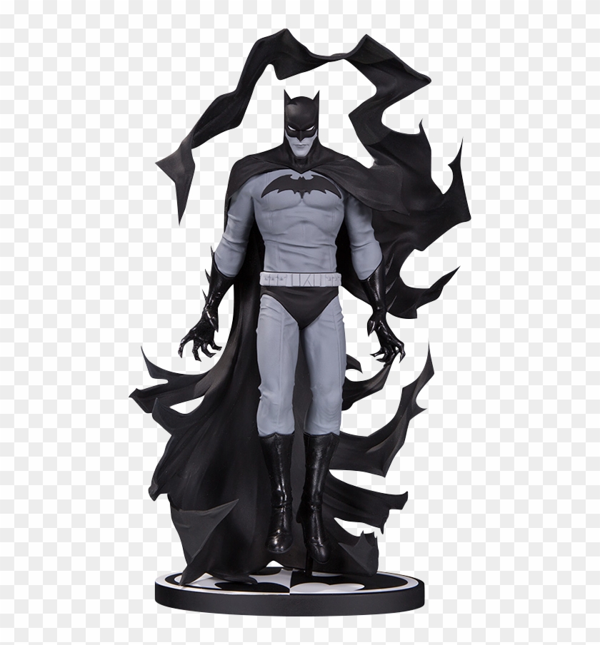 Batman Statue - Batman Black & White Statue By Becky Cloonan, HD Png ...