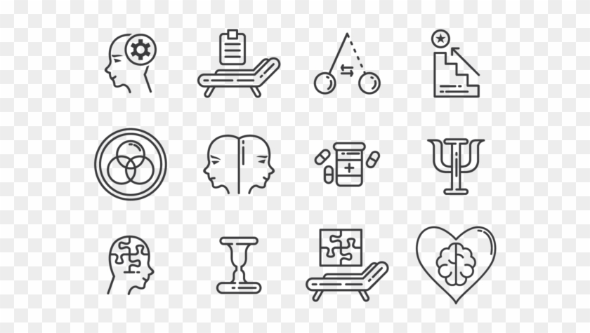 Psychologist Icons Vector - Psychology Icons, HD Png Download - 700x490 ...