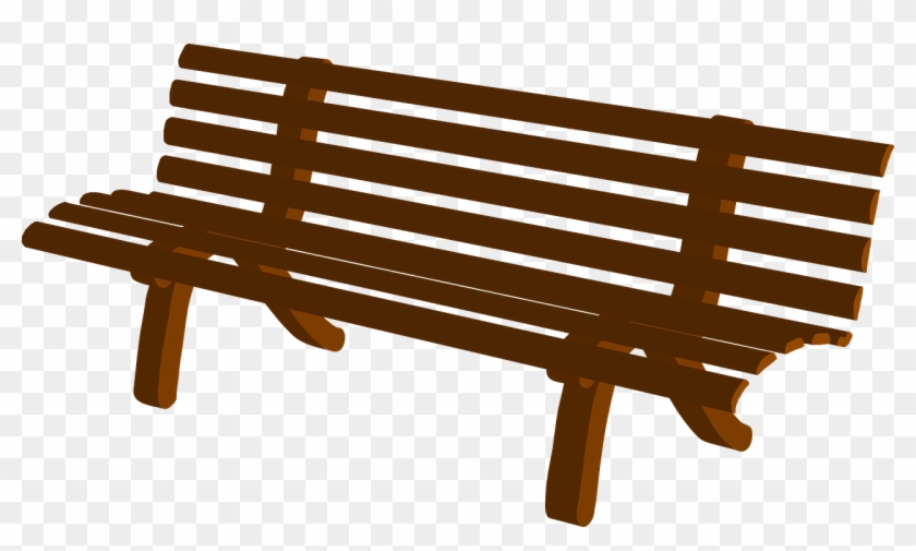 Free Png Park Bench Cartoon Png Image With Transparent - Bench Cliparts,  Png Download - 850x472(#3815413) - PngFind
