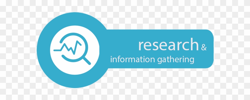 Research & Information Gathering Icon - Information Gathering Icon, HD