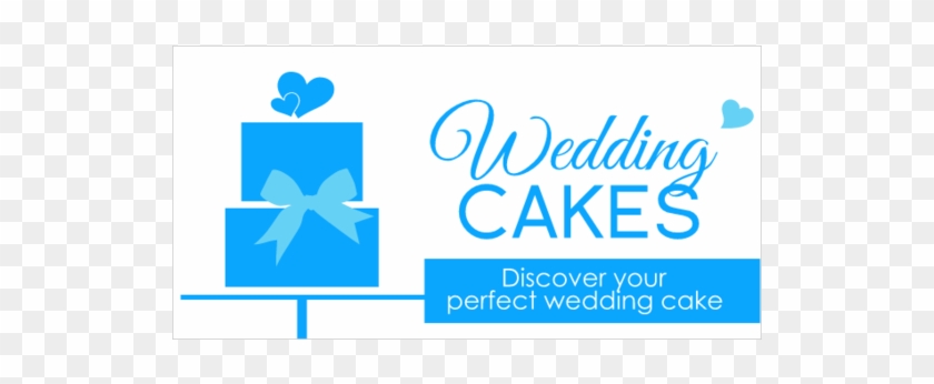 Vinyl Banner For Wedding Cakes With Hearts And Cake Graphic