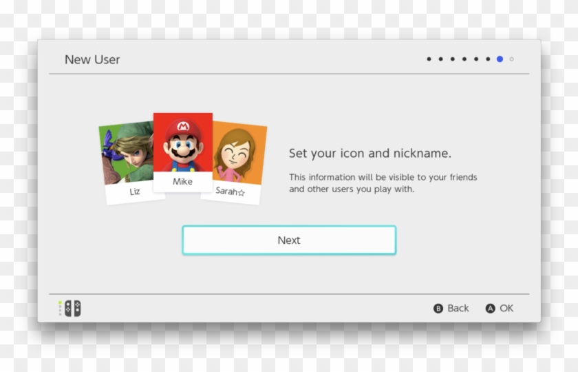 Select An Icon To Represent Your User , Png Download - New Super Mario ...