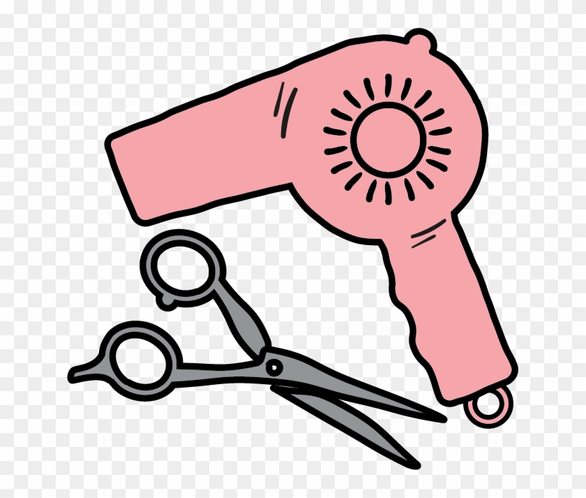 Hairdresser Icon, Hair Dryer Clipart, Beauty Salon - Beauty School Clipart,  HD Png Download - 647x633(#3830902) - PngFind