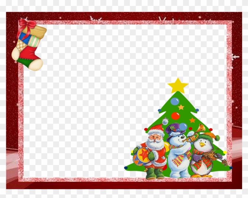 Molduras Natal Scrapee - Boa Noite Feliz Natal, HD Png Download -  1516x1129(#3831163) - PngFind