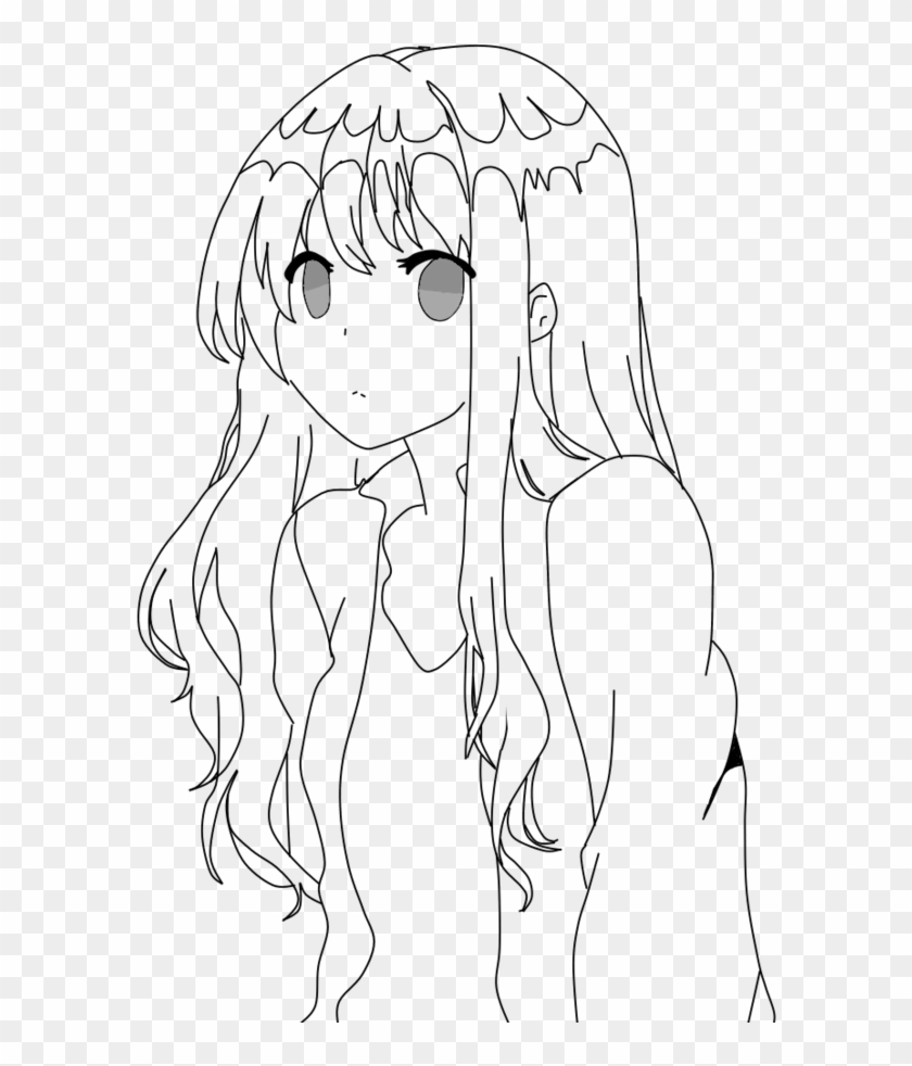 Anime girl body base sketch  Top vector png psd files on Nohatcc