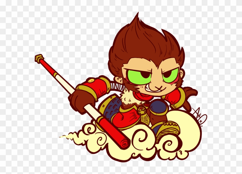 Sun Wukong League League Of Legends Chibi Wukong Hd Png Download 600x526 Pngfind