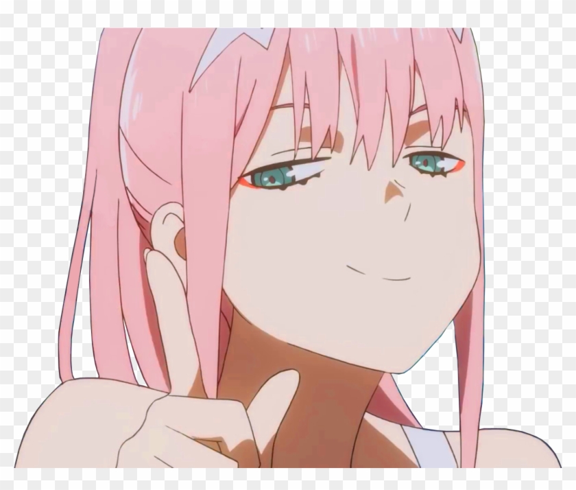 Zero Two Zero Two Pfp Aesthetic Png,Zero Two Transparent Free ...