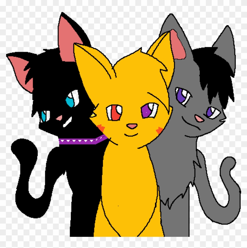 Warrior Cats - Cartoon, HD Png Download - 1000x1000(#3856812) - PngFind