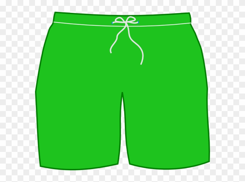 Green Swim Shorts Clip Art - Green Shorts Clipart, HD Png Download ...