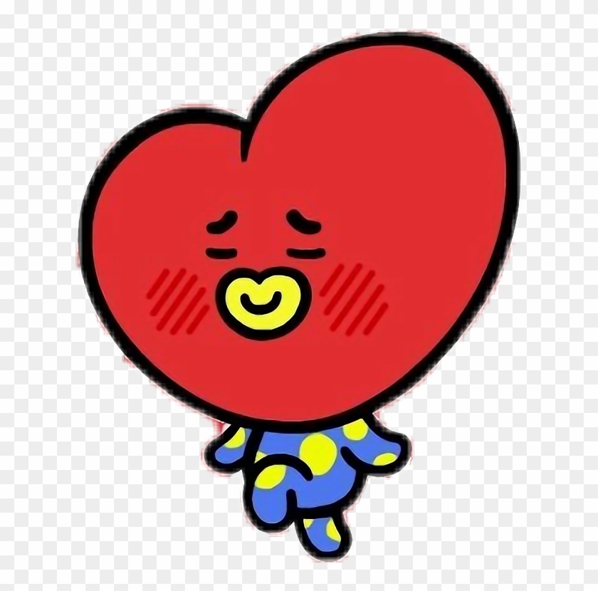 sticker by davinia bt21 tata hd png download 628x7503876874