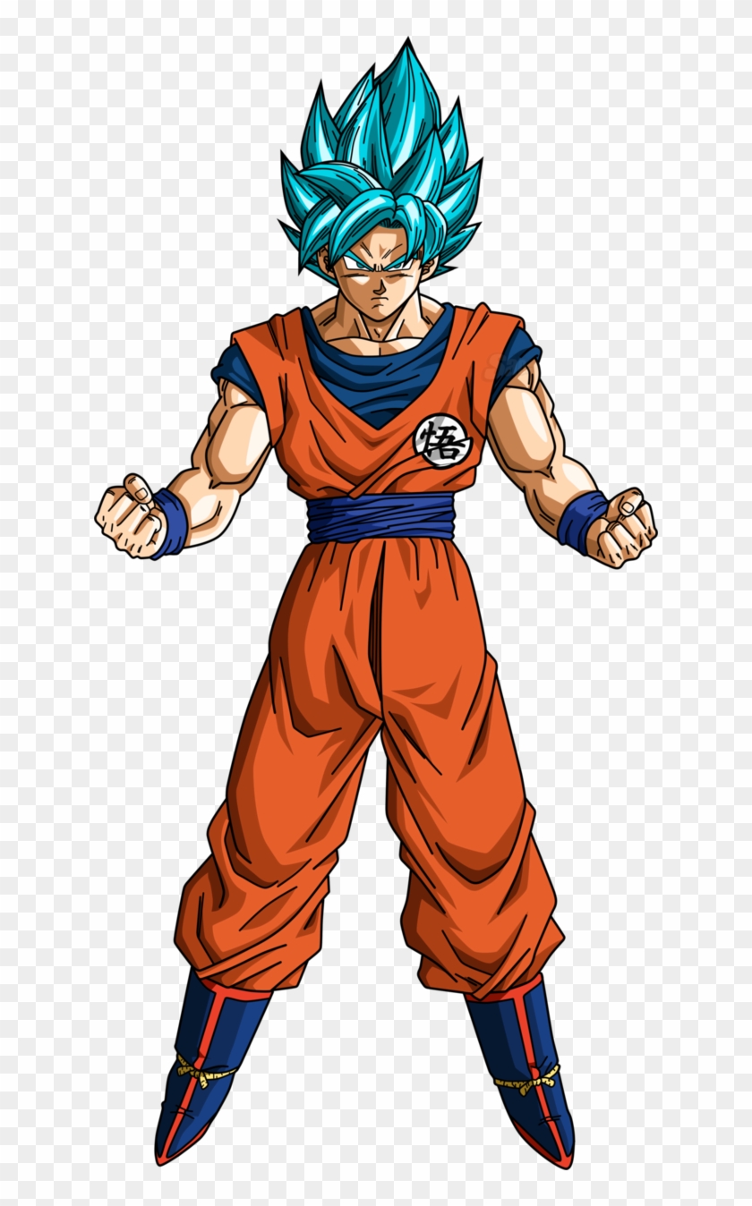 Kid Goku Blue, Hd Png Download - Kid Goku Ssj Blue, Transparent