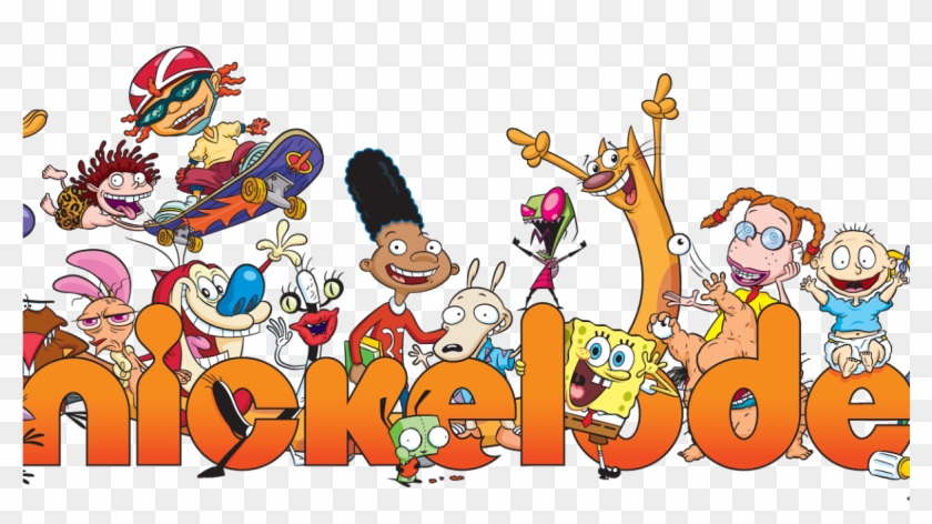 Nickelodeon Logo With Characters, HD Png Download - 1200x630(#3885874) -  PngFind