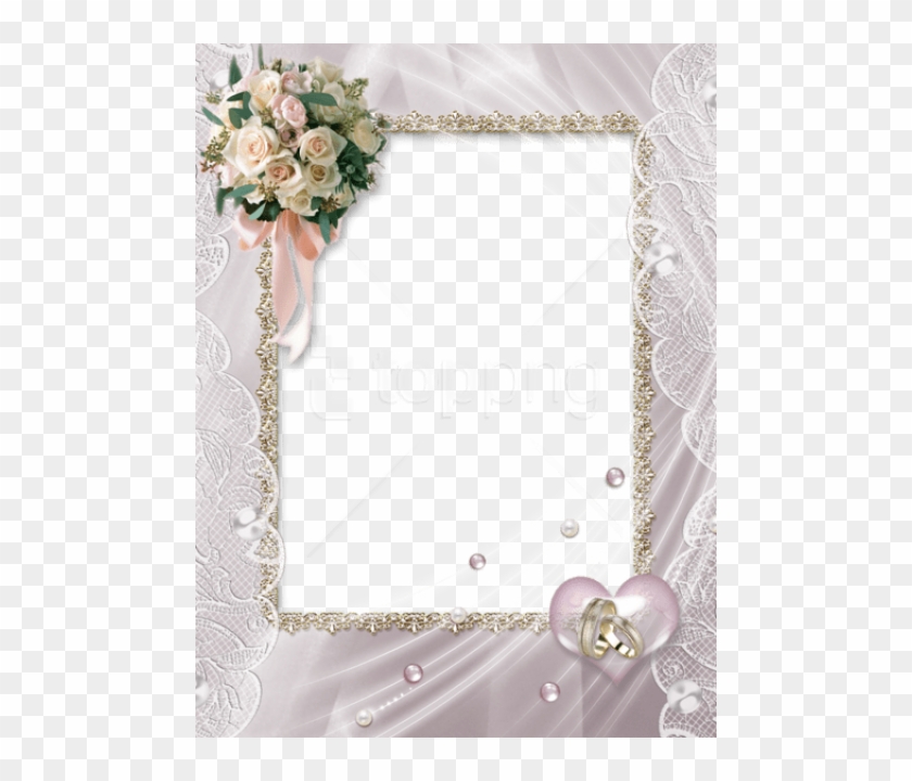 Free Png Beautiful Soft Transparent Wedding Photo Frame - Wedding ...