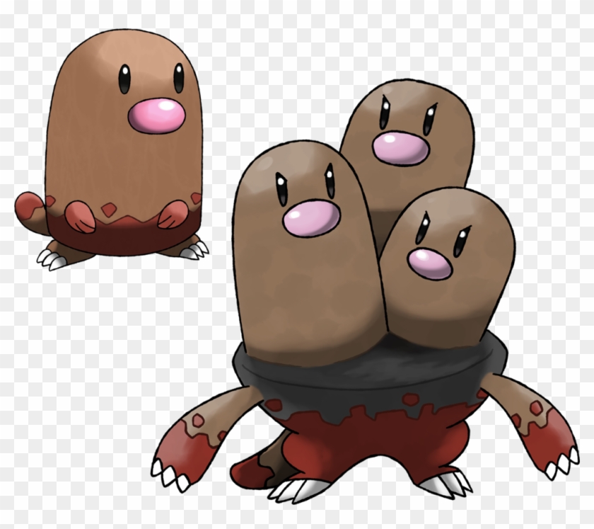View Diglett Dig , - Pokemon Diglett, HD Png Download - 974x820(#3894603) -  PngFind