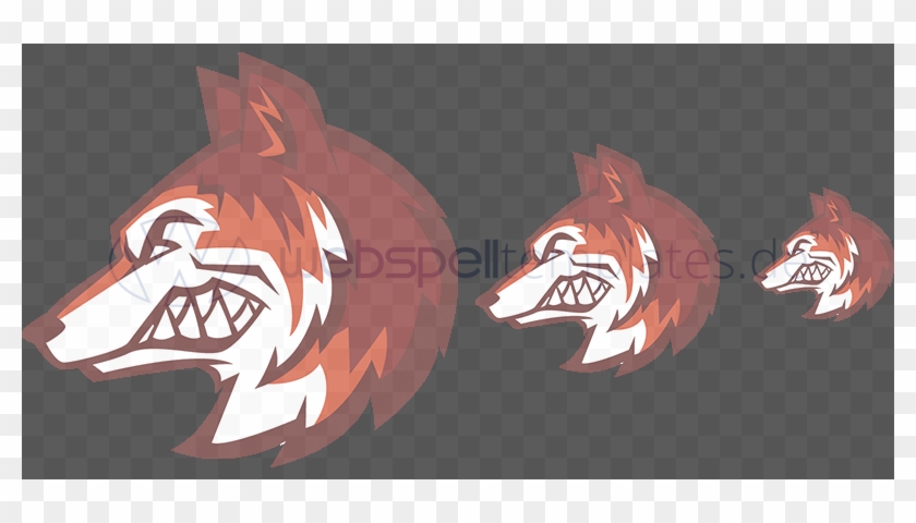 Clan Logo Vector Sizes L031 Mascot Wolf Logo Squad Ml Serigala Hd Png Download 800x400 Pngfind