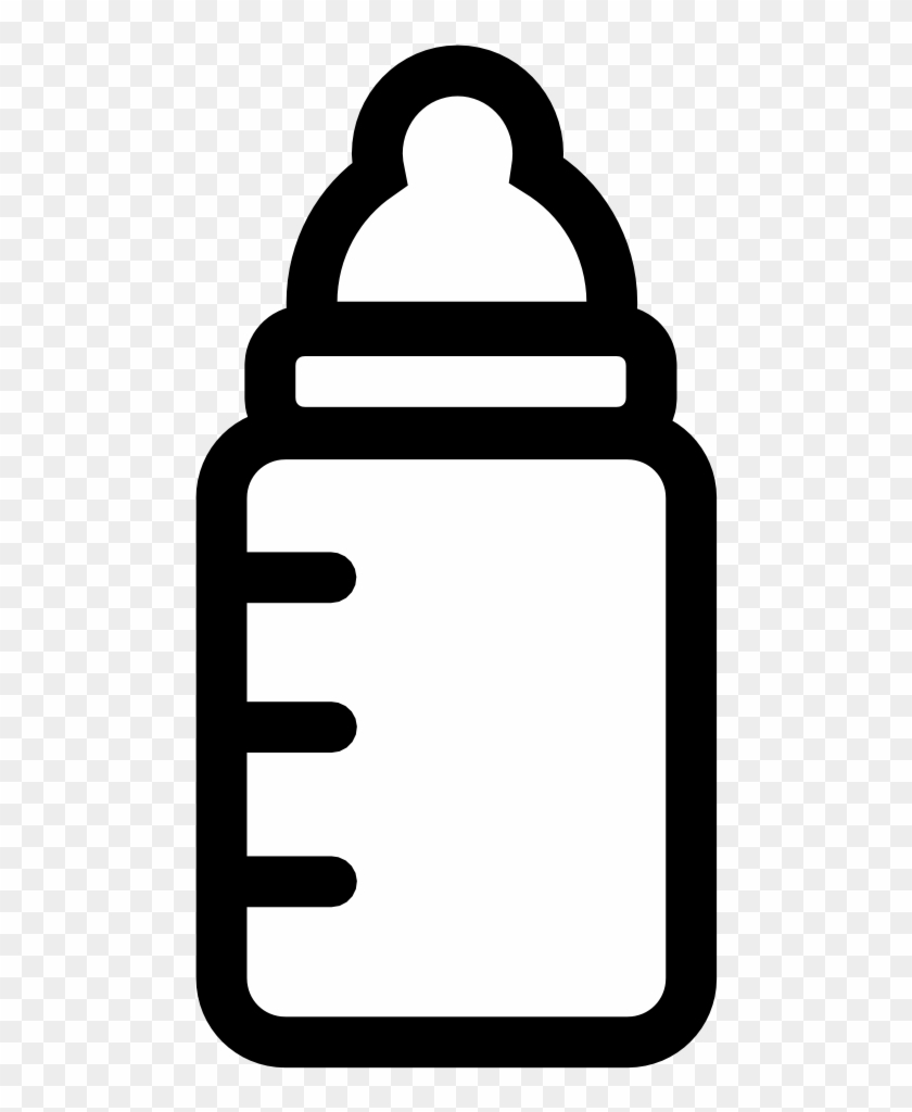 full bottle clipart black