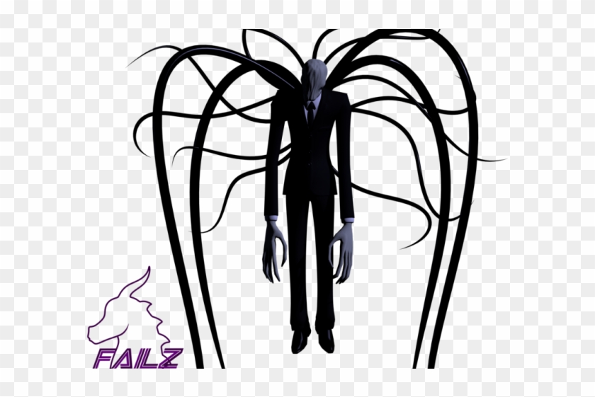 Slenderman Clipart Transparent - Slenderman Roblox - Free Transparent PNG  Clipart Images Download