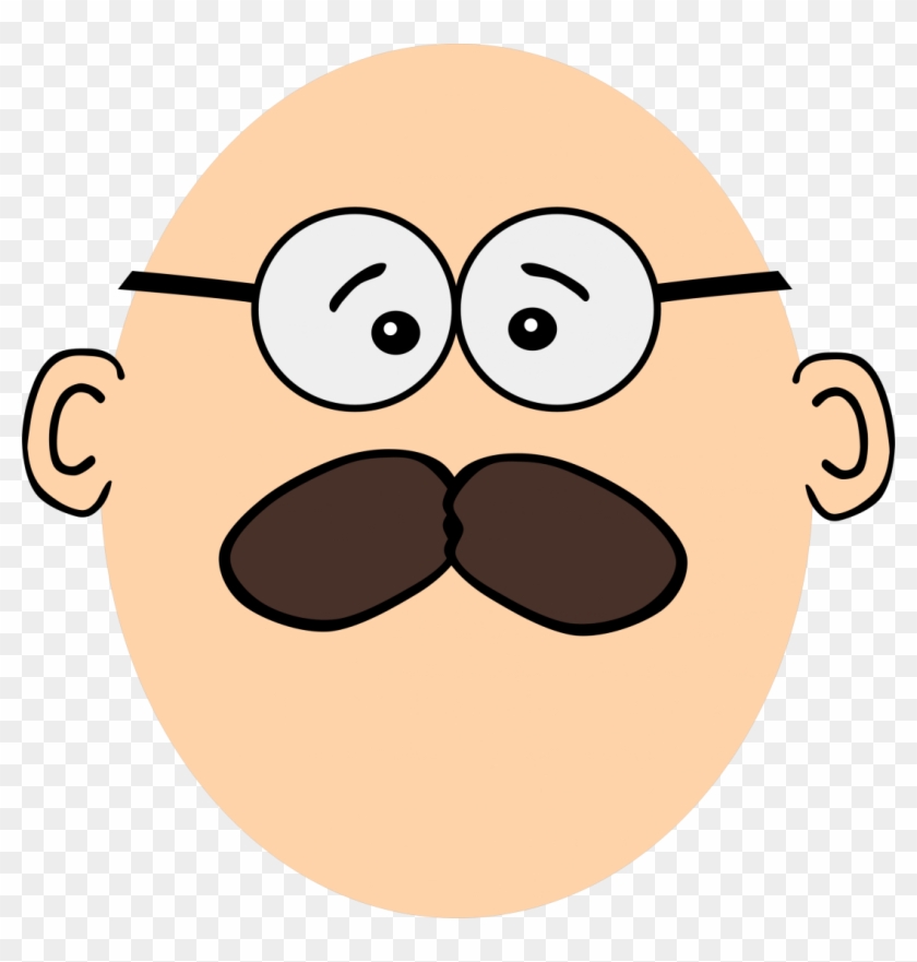 Cartoon Face App Ios Android - Guy With Mustache Cartoon, HD Png Download -  1084x1086(#392280) - PngFind