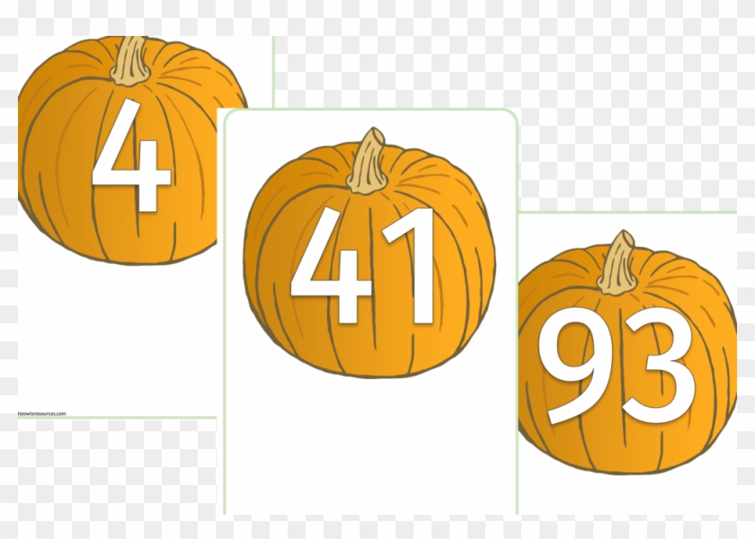 Pumpkin Numbers 0 100cover Pumpkin Numbers Printable HD Png Download