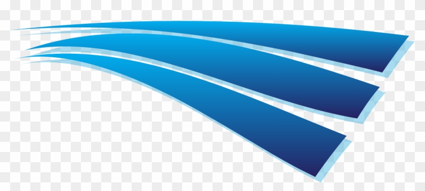 blue swoosh png