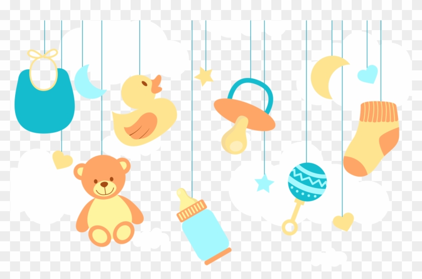 Vector Library Diaper Infant Toy Child Baby Toys Transprent - Cartoon, HD  Png Download - 1515x1000(#3907144) - PngFind