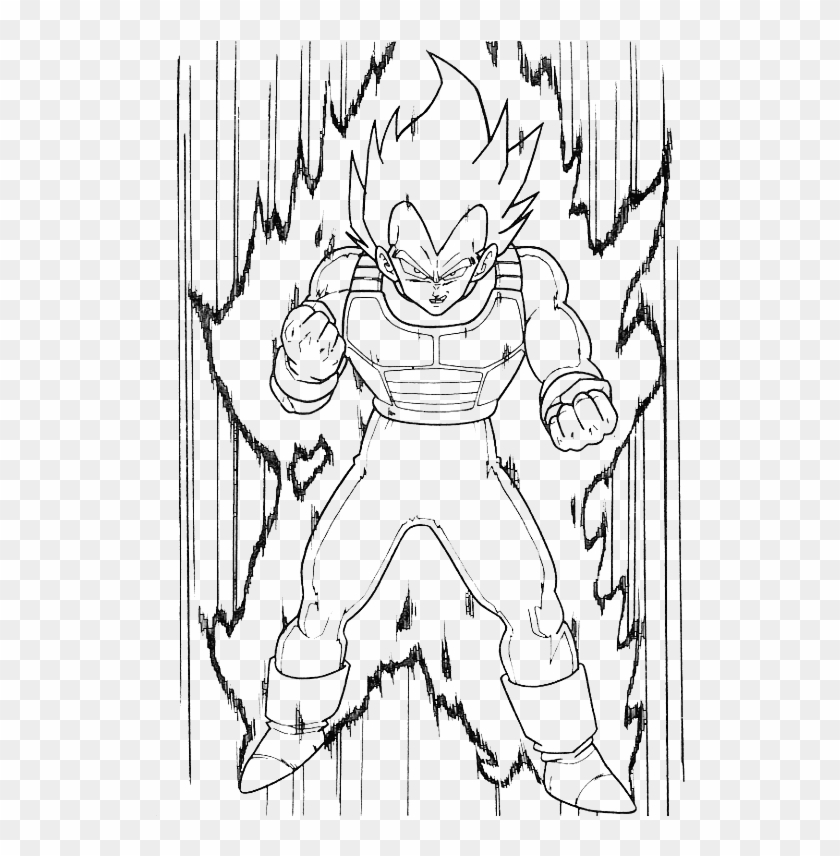 Dessin Dragon Ball Z: Vegeta, Desenho por R1