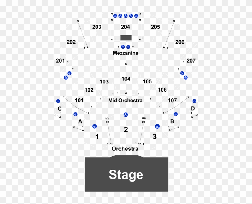 Ocean Resort Ovation Hall Seating Chart