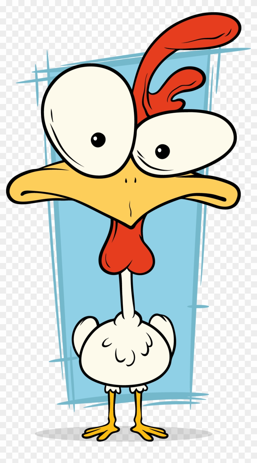 Chicken Vector Cartoon Illustration Stock Free Transparent Crazy Chickens Hd Png Download 9x1724 Pngfind