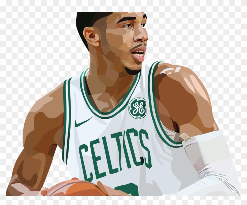 Jayson Tatum Basketball Player Png Silhouette Sublimation Files
