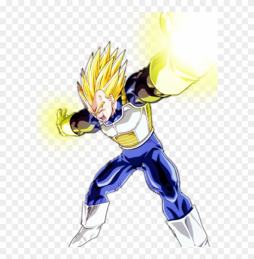 vegeta with waves