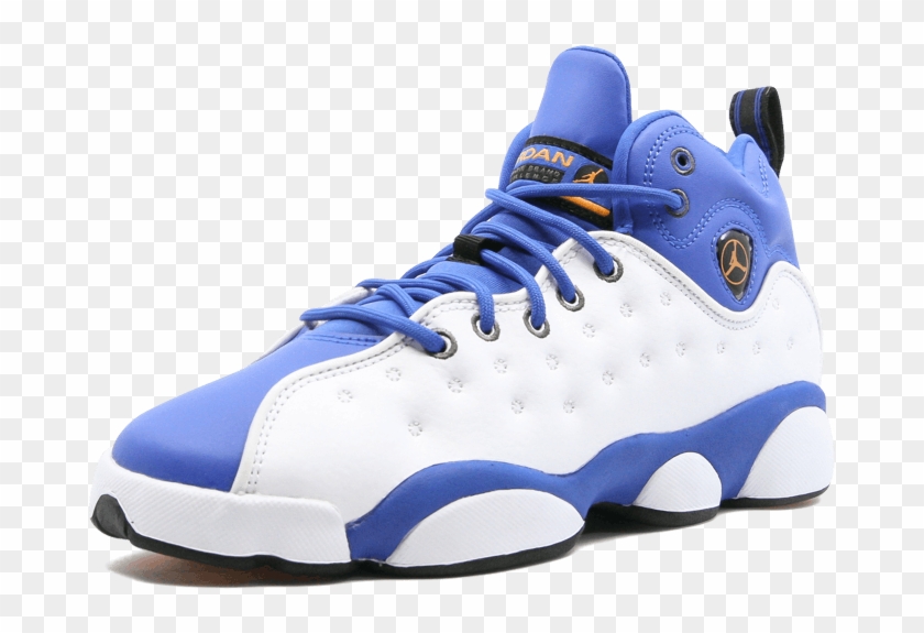 Jordan Jordan Jumpman Team Ii Bg Blue White Cheap Sneakers Hd Png Download 1000x600 Pngfind