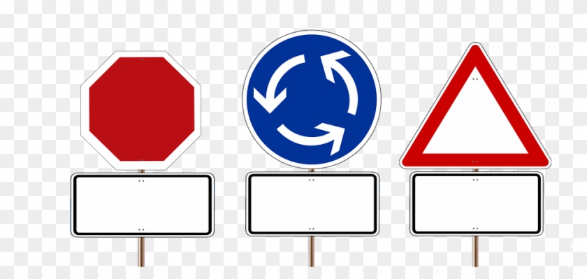 Shield Sign Driving's Road Sign, Stop, Shield, Attention, Traffic Sign - Transparency Road ...