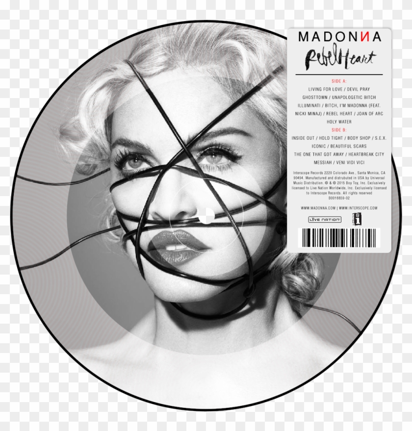 Rebelheart0266 - Madonna Rebel Heart Album Itunes, HD Png Download