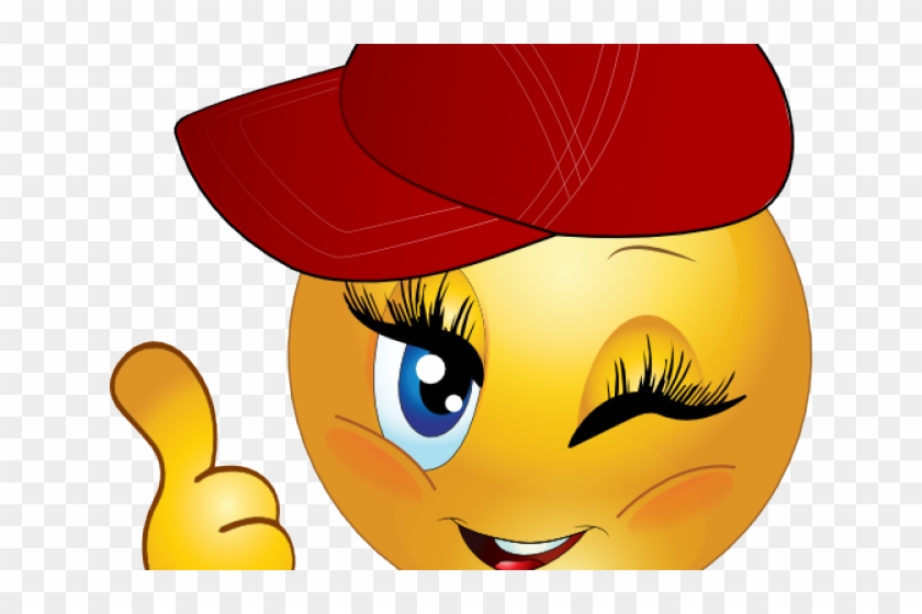 Girly Smiley Cliparts Girl Happy Face Thumbs Up Hd Png Download 640x480 Pngfind