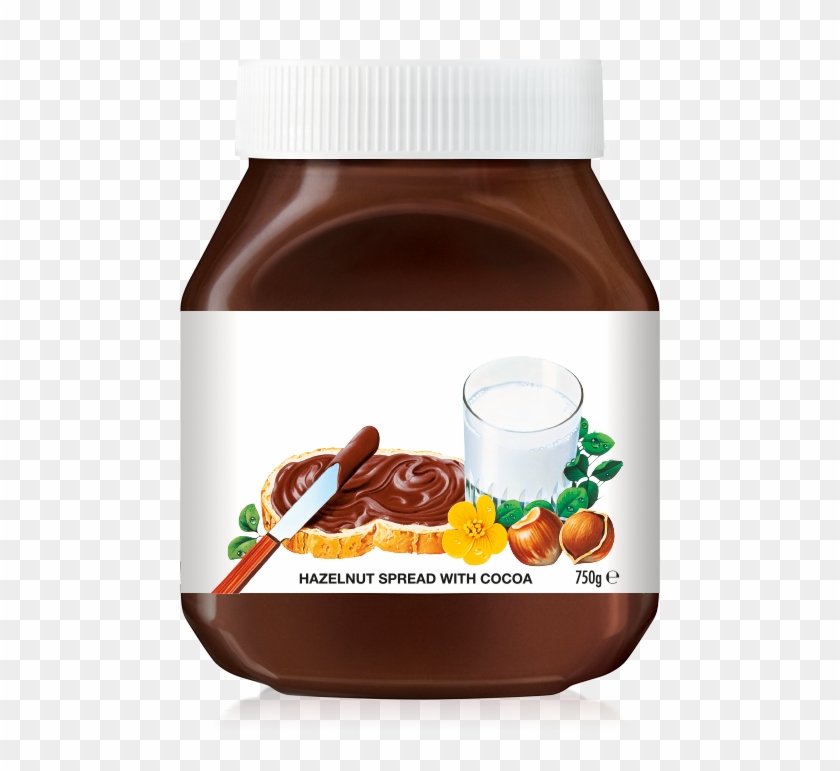 Nutella Blank Nutella Label Template Hd Png Download 480x691 3934843 Pngfind