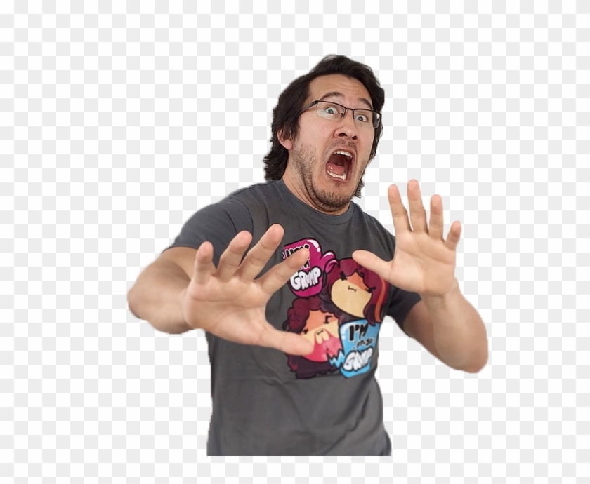 Visit - Make Funny Face Markiplier, HD Png Download.