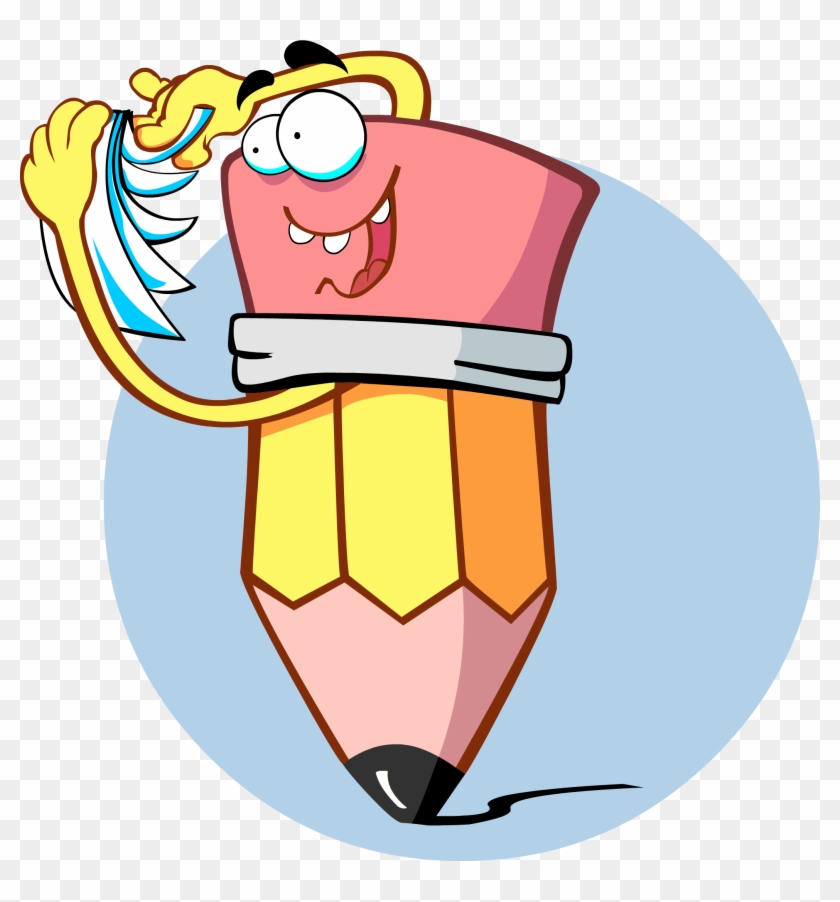 Pen Man Roll Paper Pen And Paper Animation Hd Png Download