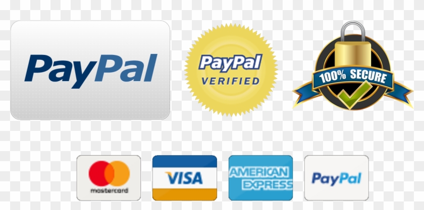 We Accept - - Payments Powered By Paypal, HD Png Download - 1242x633