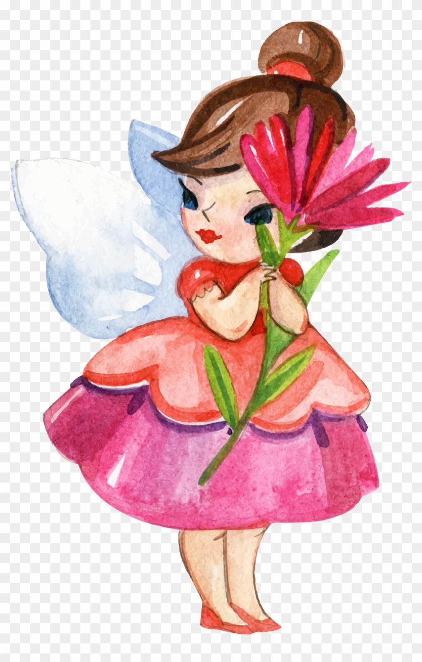 Disney Fairies Fairy Watercolor Painting Cartoon - Vector Flower Fairy Png, Transparent Png - 809x1237(#3958897) - PngFind Disney Fairies Fairy Watercolor Painting Cartoon - Vector Flower Fairy Png, Transparent Png - 809x1237(#3958897) - PngFind