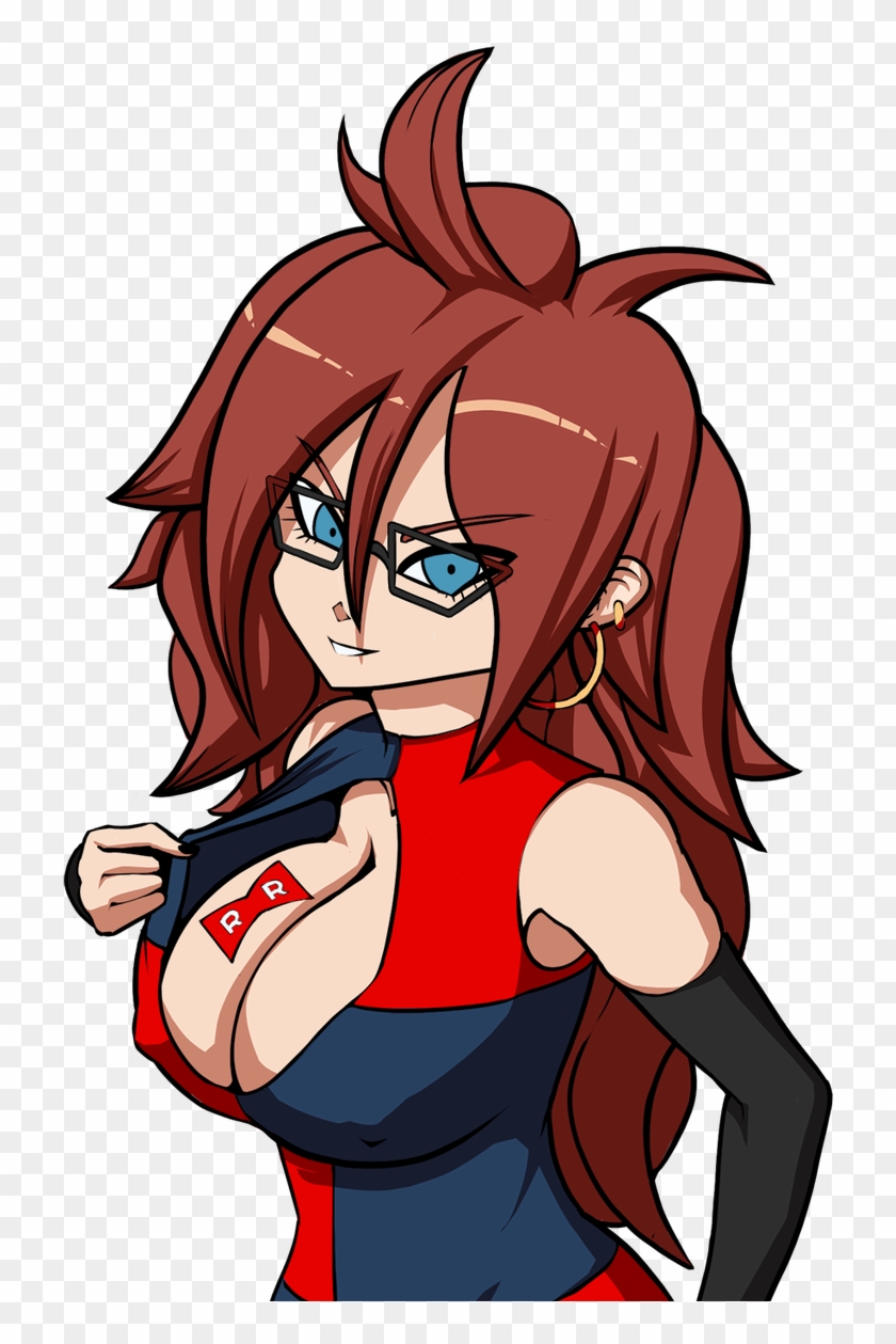 Android 21 Dragon Ball Z, Dragon Z, Dbz, Goku, Manga - Big Boobs Android 21,  HD Png Download - 910x1200(#3959021) - PngFind