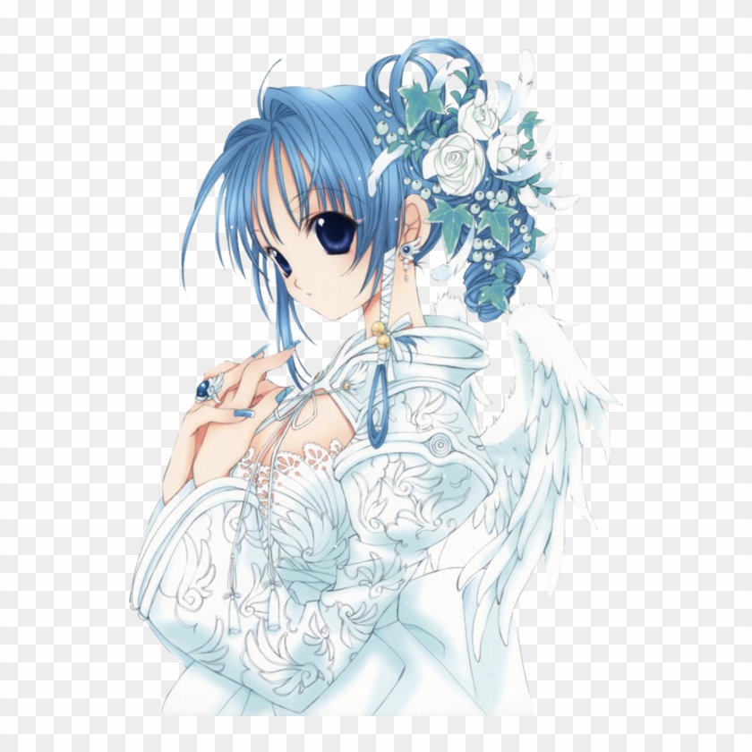 Anime art angel girl and cute anime 1333014 on animeshercom