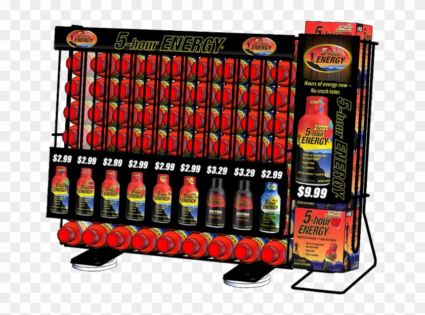 5 Hour Energy Display Rack, HD Png Download - 800x579(#3963639) - PngFind