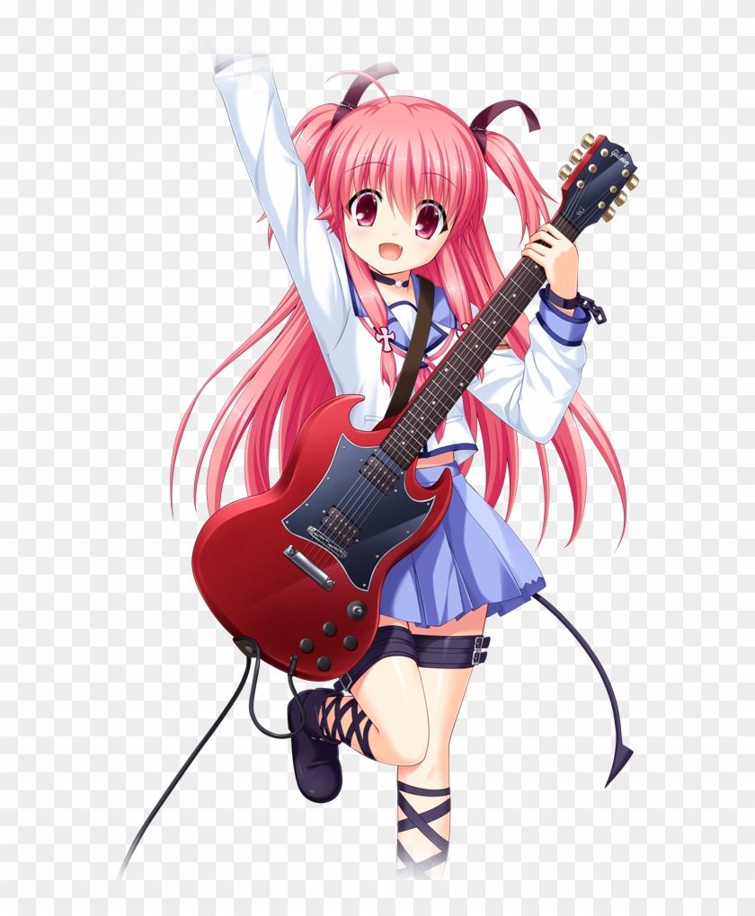 509kib 750x940 Ab Character Yui Image Angel Beats Yui Guitar Hd Png Download 750x940 3964121 Pngfind