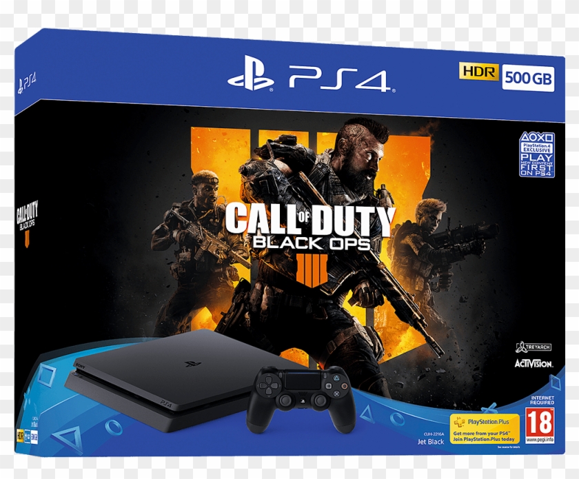 Ps4 Slim Black Ops 4, HD Png Download - 1000x1000(#3968887