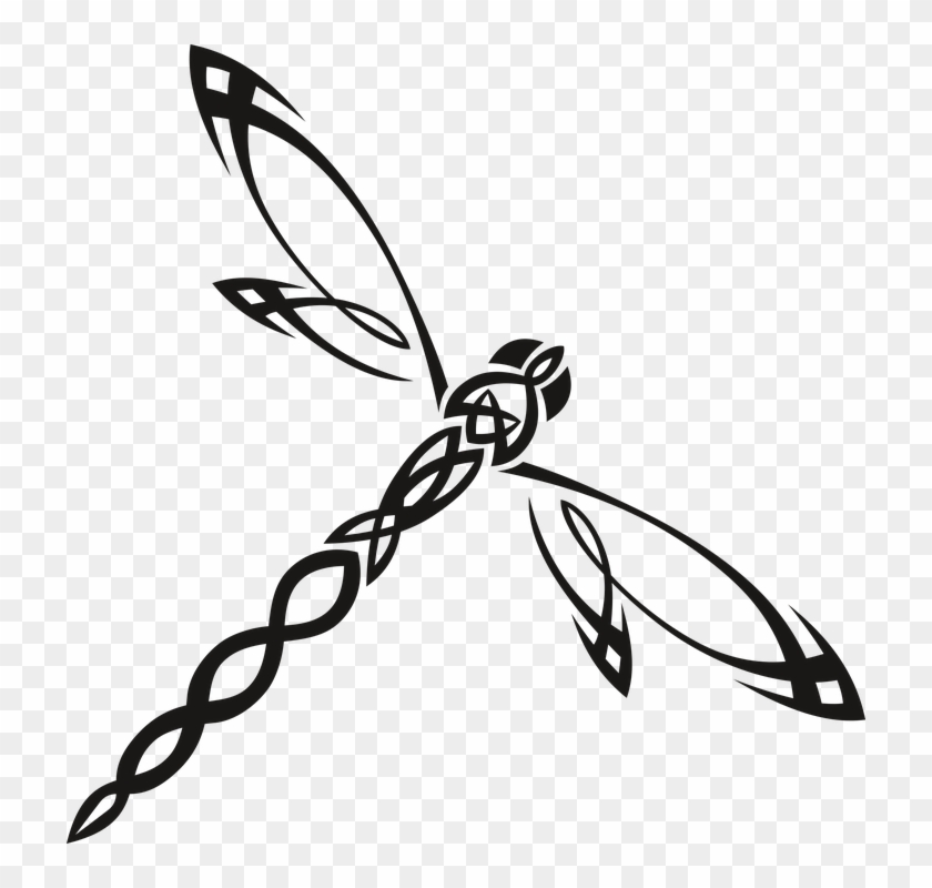 Ważka Insect Wings Worm Tattoo No Background - Dragonfly Clip Art, HD Png  Download - 720x720(#3983775) - PngFind