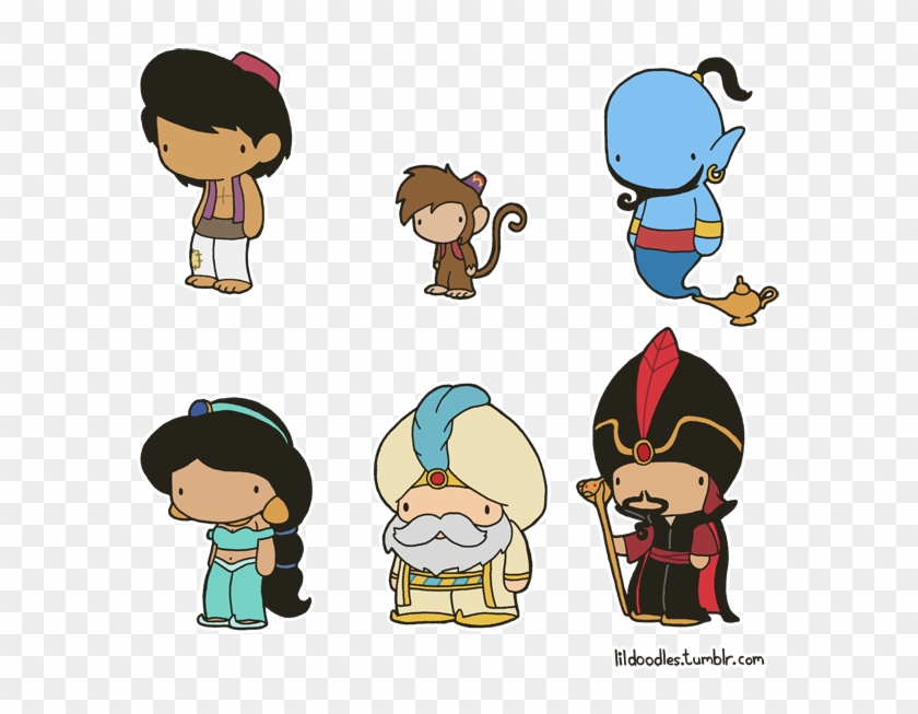 This Pack Includes Aladdin, Abu, Genie - Aladdin Abu Transparent Png, Png  Download - 600x599(#3988755) - PngFind