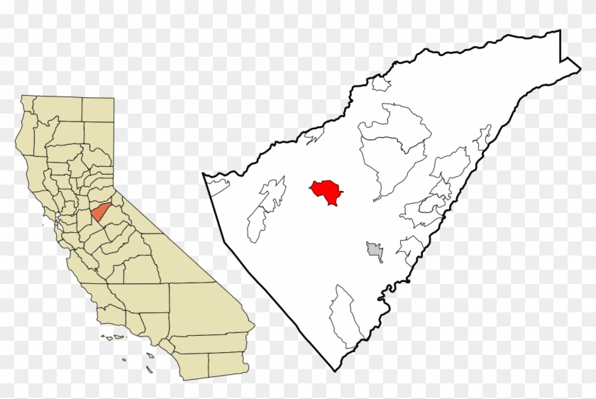 Calaveras County California Incorporated And Unincorporated Mokelumne