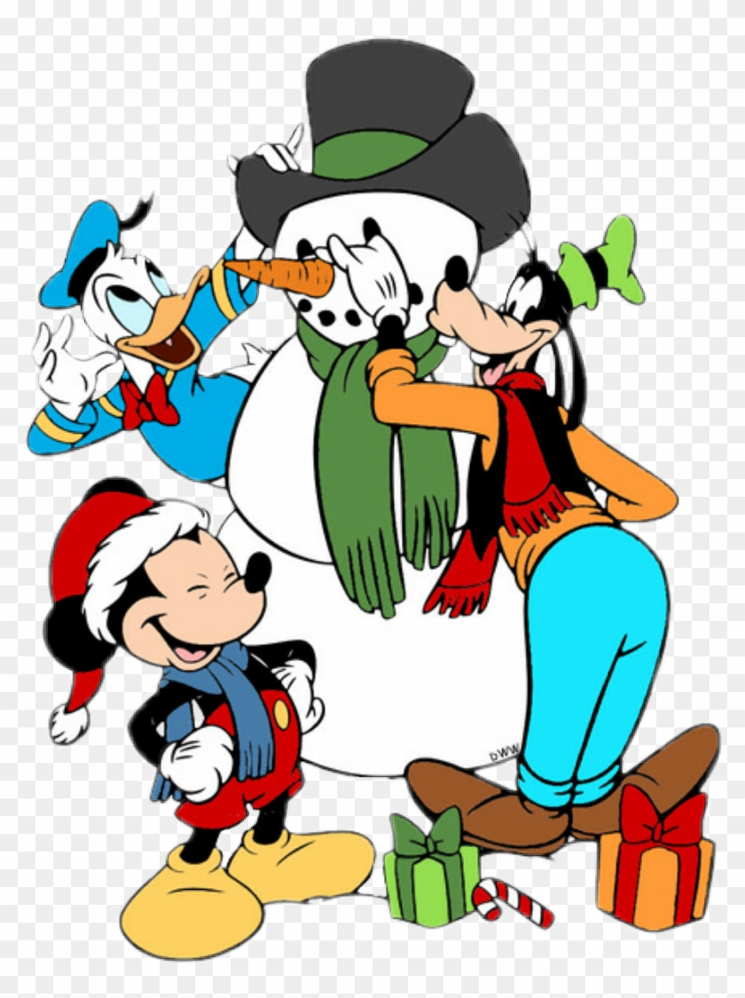 christmas #cartoon #disney #goofy#mickeymouse #donaldduck - Mickey Donald  Goofy Christmas, HD Png Download - 788x1045(#3996537) - PngFind