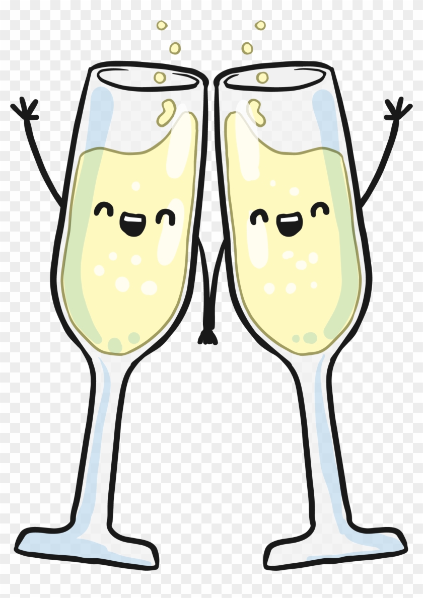 Vector Free Stock Glass Wine Hand In - Champagne Cartoon Png, Transparent  Png - 1755x2400(#3999048) - PngFind